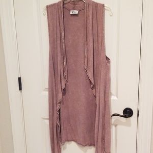 Boutique Mauve long vest